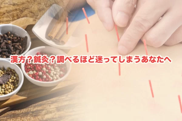 メニエール病に漢方と鍼灸、どっちがいい？それぞれの特徴と選び方をやさしく解説